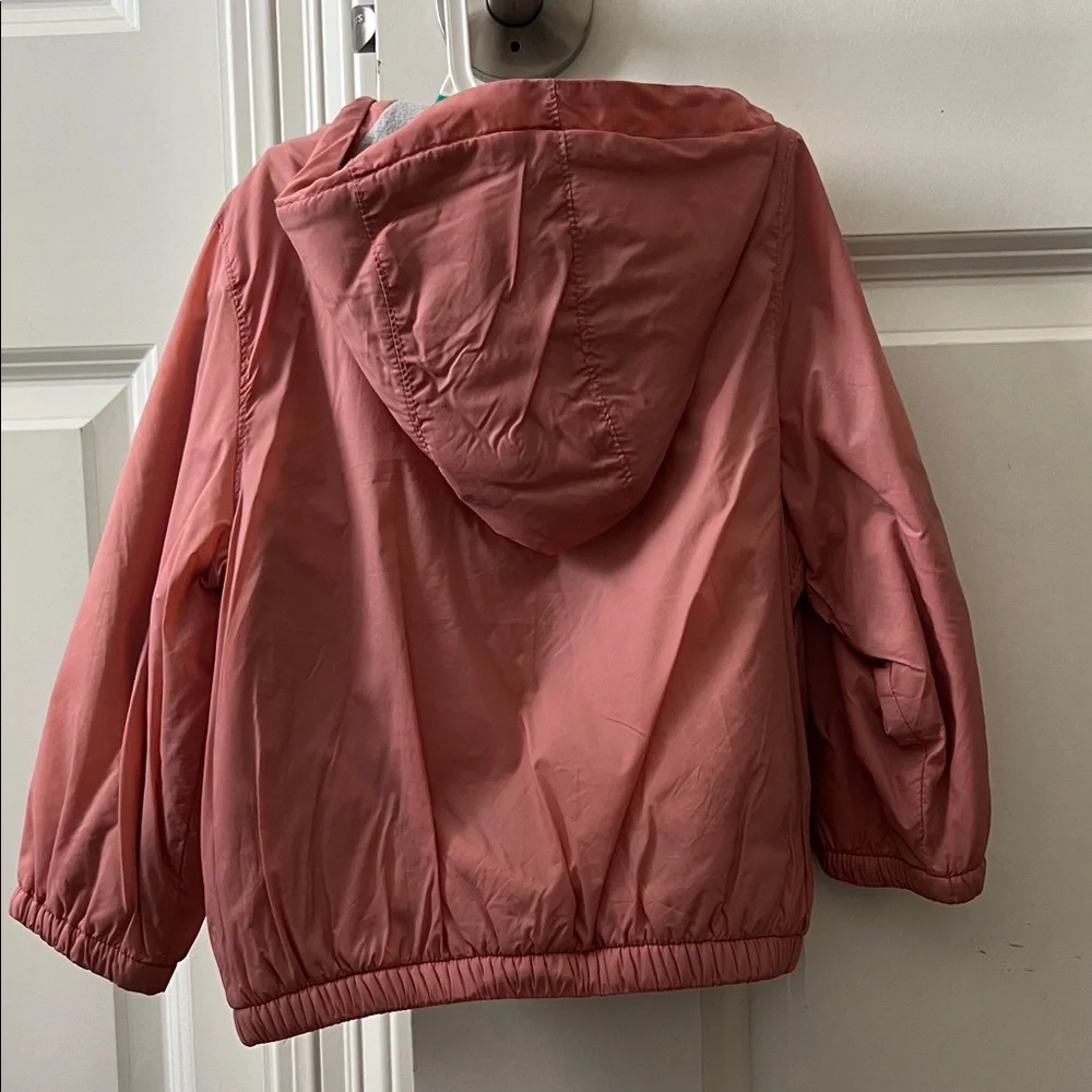 Old Navy 18-24M Kids Pink Water Resistant Zip Hooded Jacket